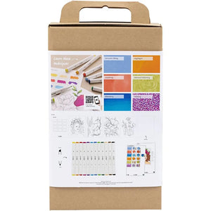 Starter Craft Kit Colouring Drawing Markers