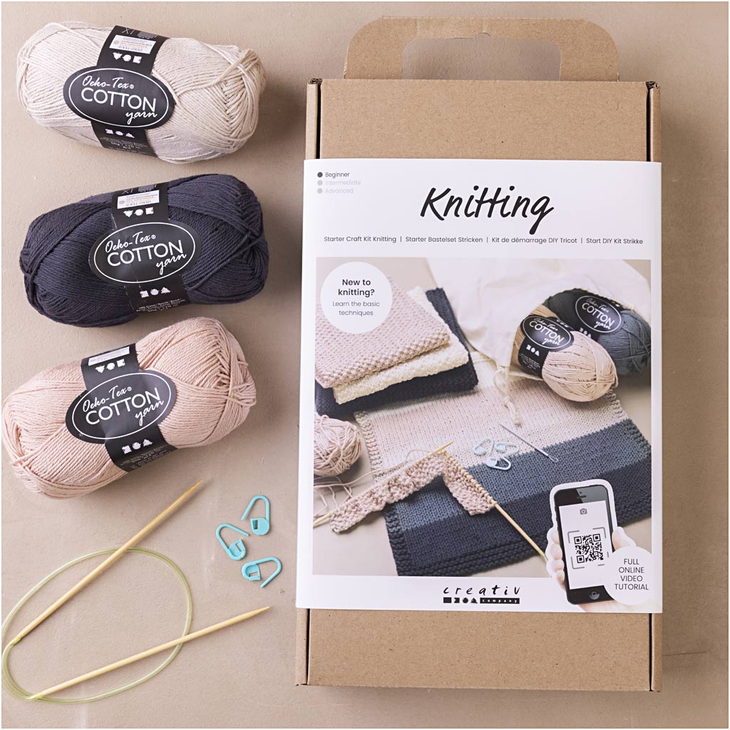 Starter Craft Kit Knitting