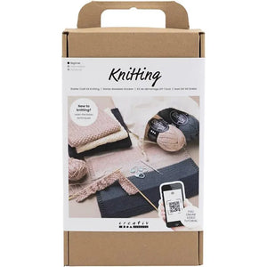 Starter Craft Kit Knitting, 1 pack