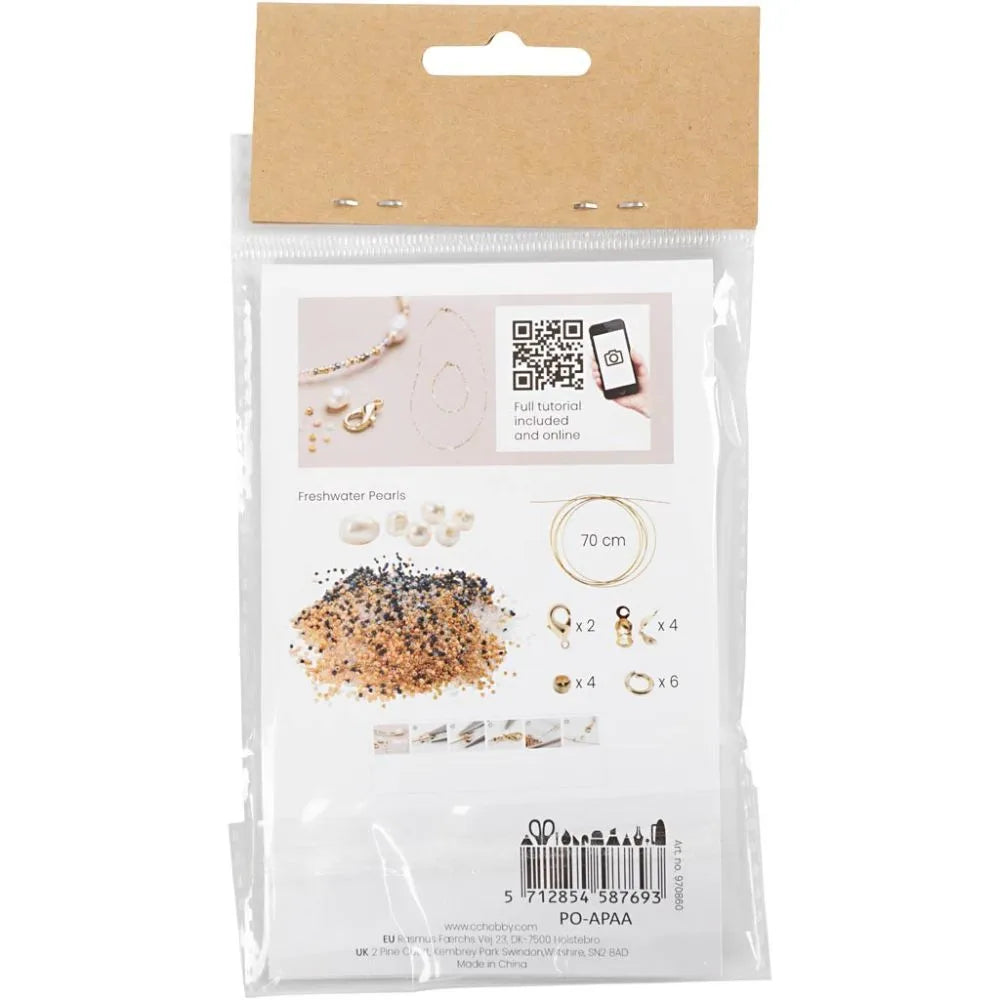 Mini Craft Kit Jewellery Bracelet and Necklace With Clasp