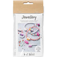 Mini Craft Kit Jewellery - Cakes Elastic Bracelet & Ring Kit