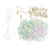 Mini Craft Kit Jewellery - Bead Elastic Bracelet & Earring Kit