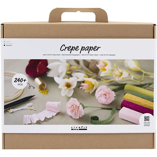 Maxi Craft Kit Crepe Paper Flowers