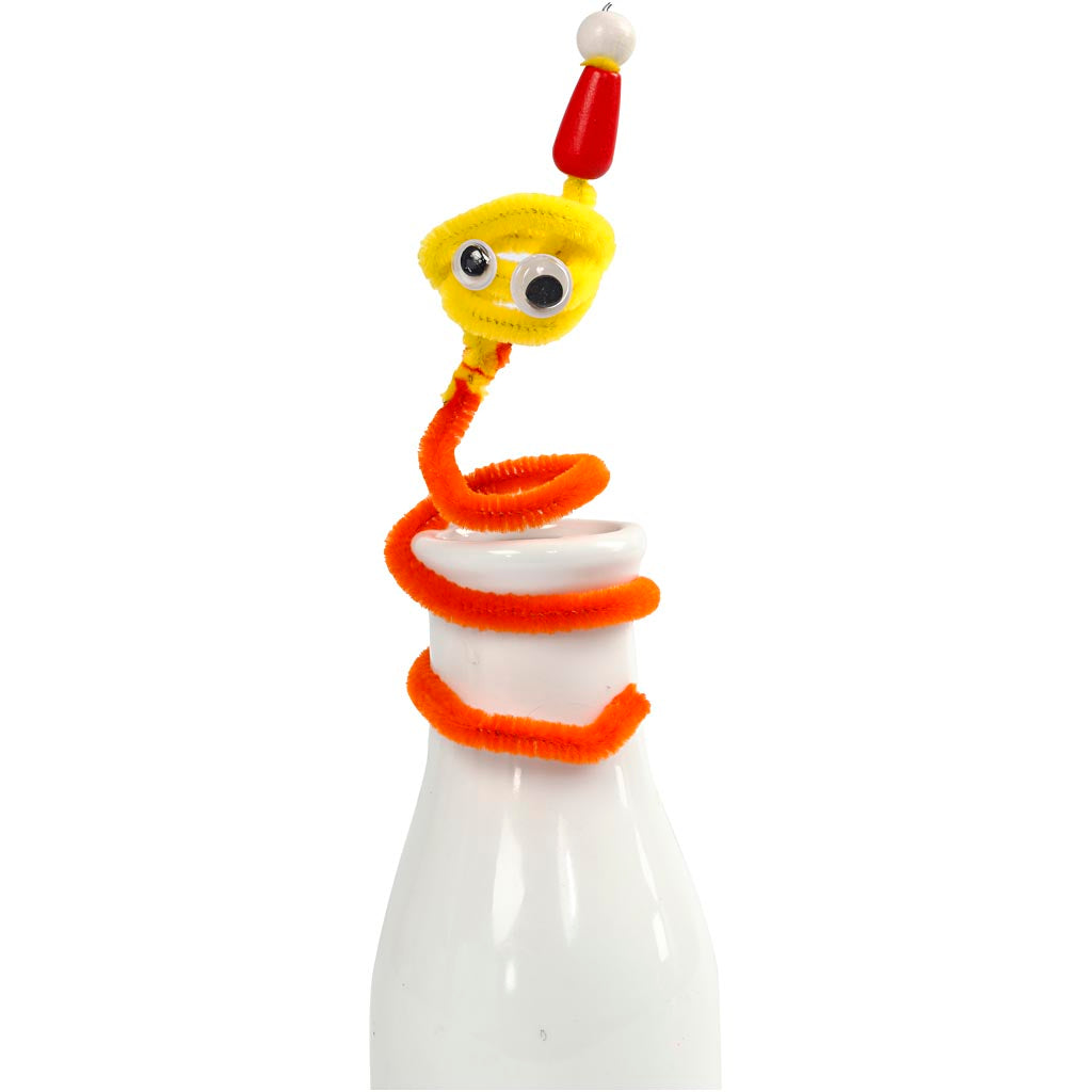 Fun with pegs and pipe cleaners