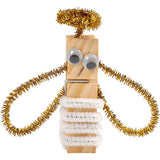 Fun with pegs and pipe cleaners