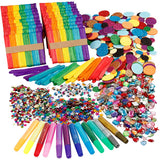 Glitter and Wood Sticks