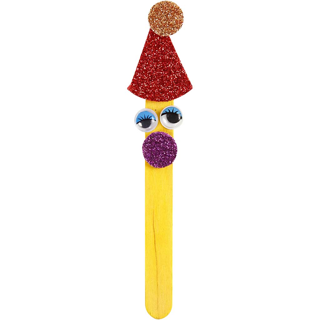 Glitter and Wood Sticks