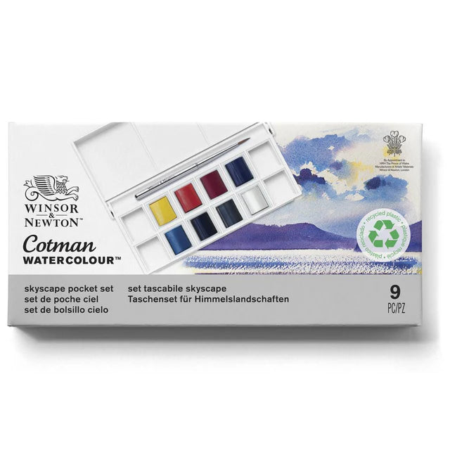 Winsor & Newton Cotman Watercolour Pocket Set - Skyscape