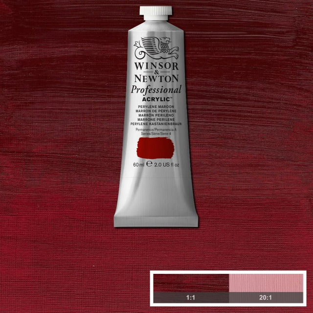 60ml Perylene Maroon - Professional Acrylic