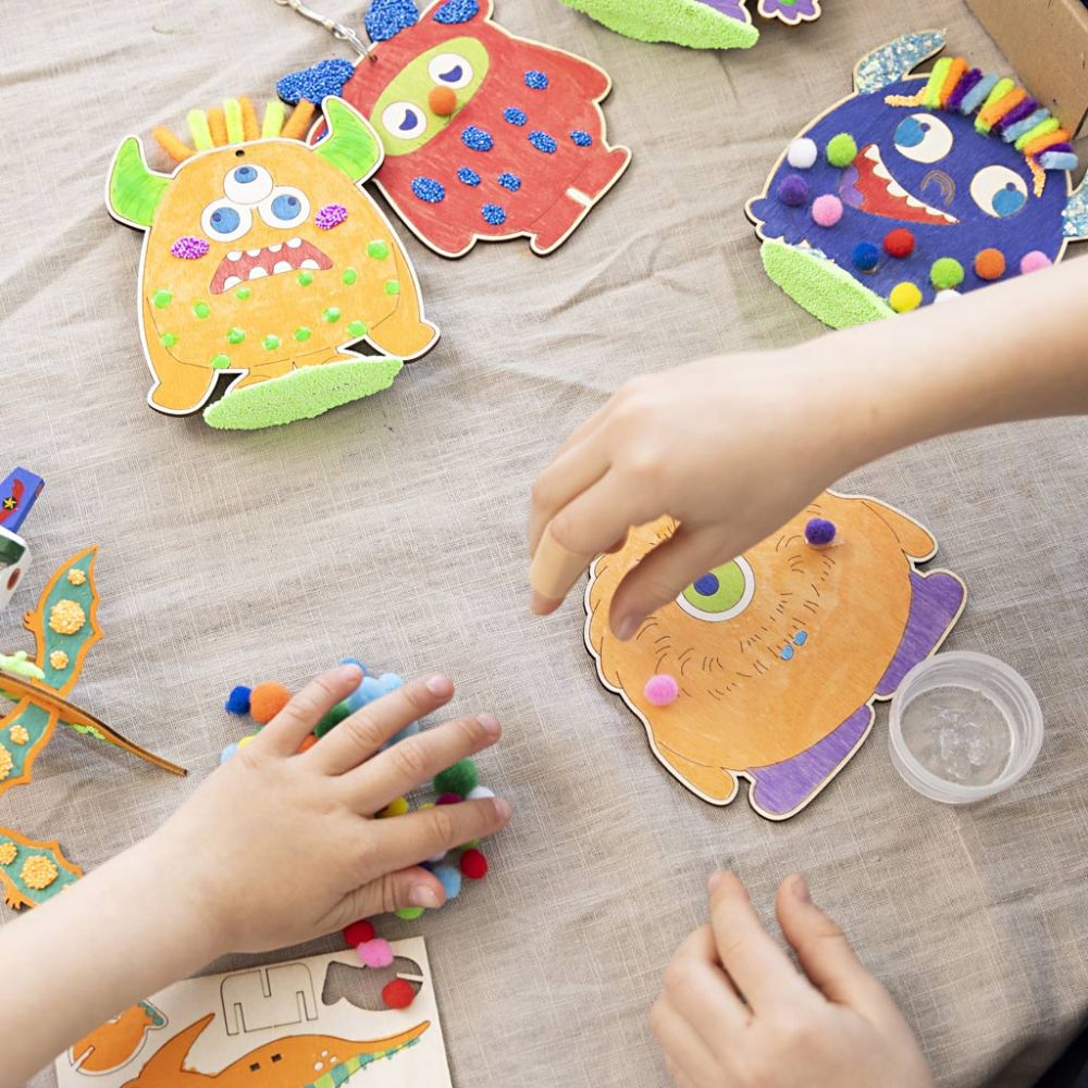 Craft Kit Decoration - Monsters Colourful