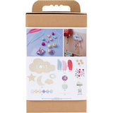Craft Kit Decoration - Cloud Moon Star Glitter Colours