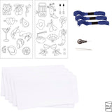 Craft Kit Embroidery - Off White Table Napkins
