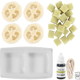 Craft Kit Soap Making - Loofah Olive Green