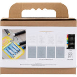 Mini Craft Kit - Oil Pastels Fish & Shellfish