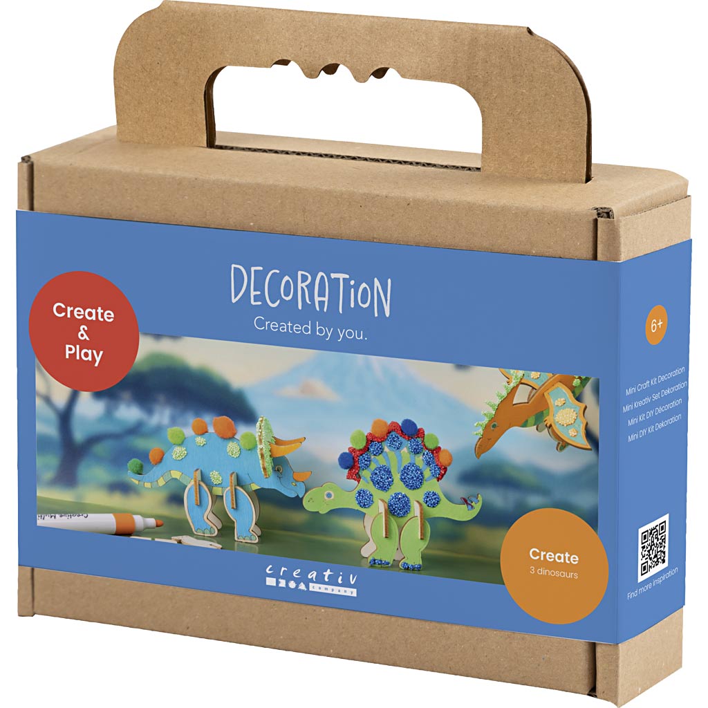 Mini Craft Kit Decoration- Dinosaurs