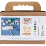 Mini Craft Kit Painting - Wooden Airplane