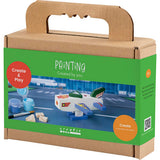 Mini Craft Kit Painting - Wooden Airplane