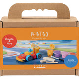 Mini Craft Kit Painting - Wooden Racing Car