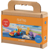 Mini Craft Kit Painting - Wooden Racing Car