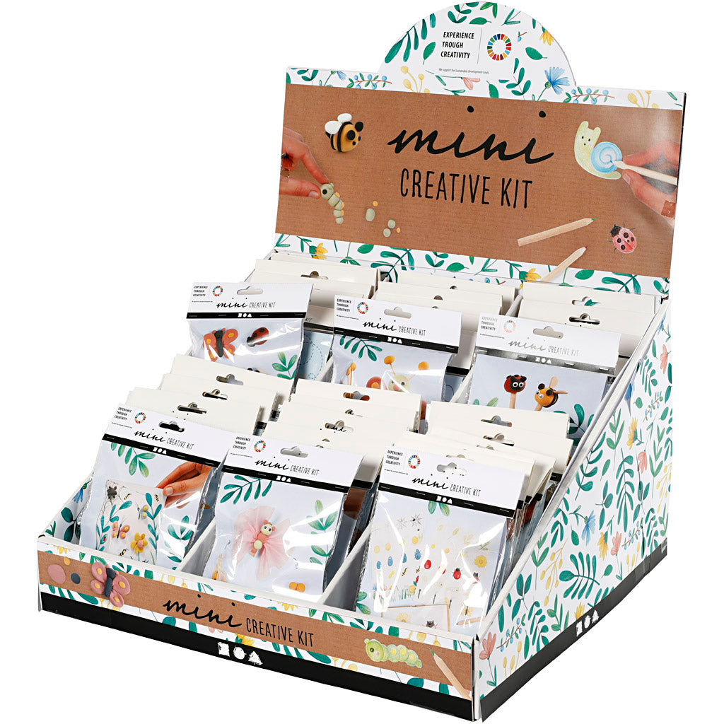 Table display with Mini Craft Kit