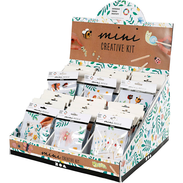 Table display with Mini Craft Kit