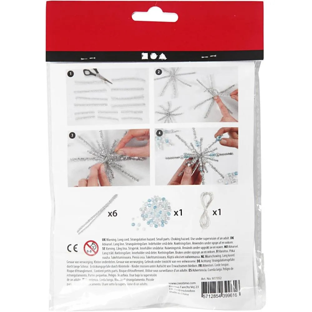 Mini Craft Kit - Snowflakes Decoration