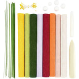 Starter Craft Kit Crepe Paper - Assorted Colours