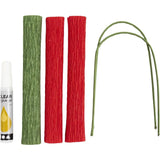 Mini Craft Kit Crepe Paper Roses