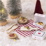 Mini Craft Kit Elf Door - Pizza