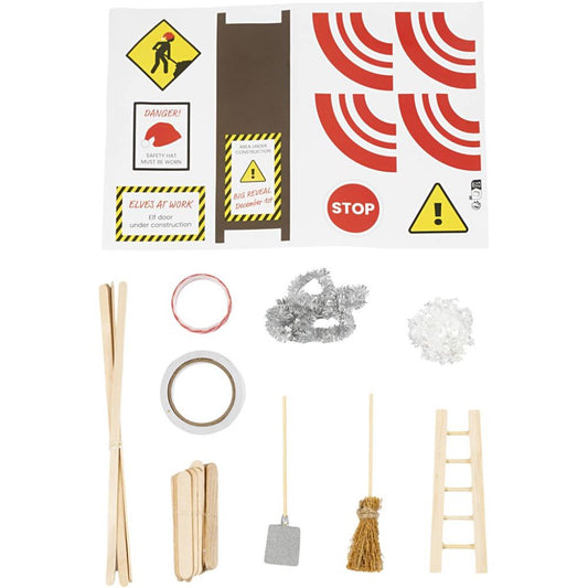 Mini Craft Kit Elf Door - Under Construction