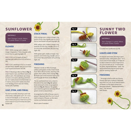 Crochet Botanical Bookmarks Book & Kit