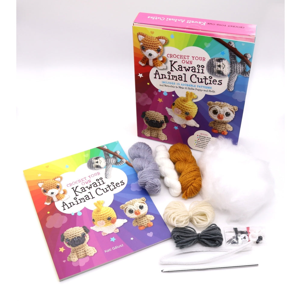 Crochet Your Own Kawaii Animal Cuties Kit