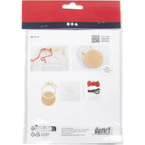 Mini Craft Kit Embroidery - Santa