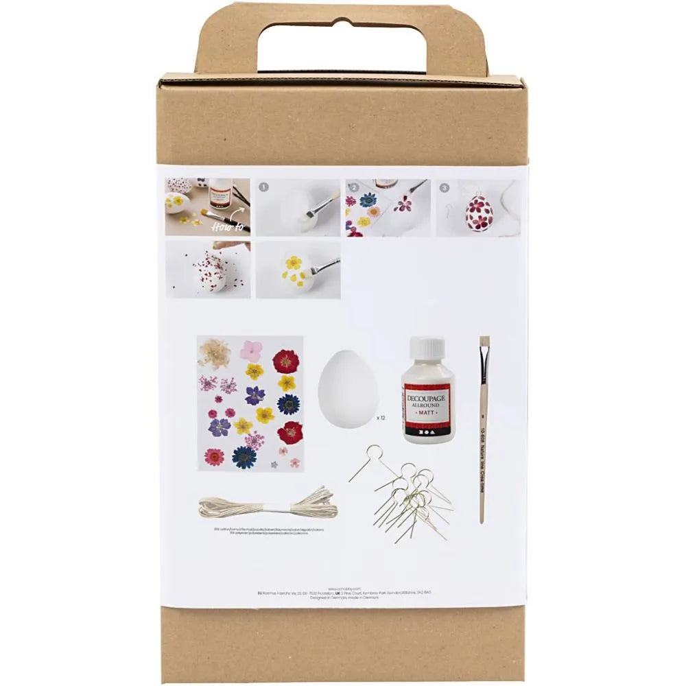 Craft Kit Decoupage - Eggs