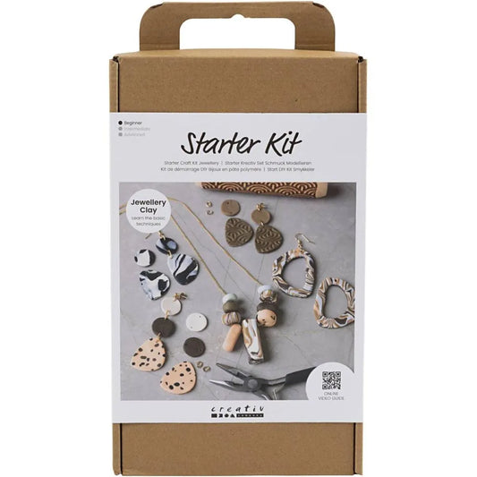 Starter Craft Kit Clay Jewellery