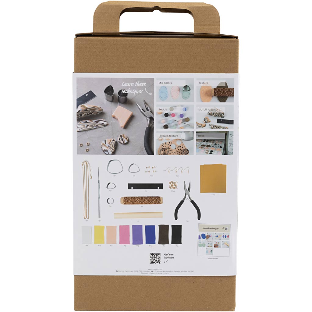 Starter Craft Kit Jewellery Clay