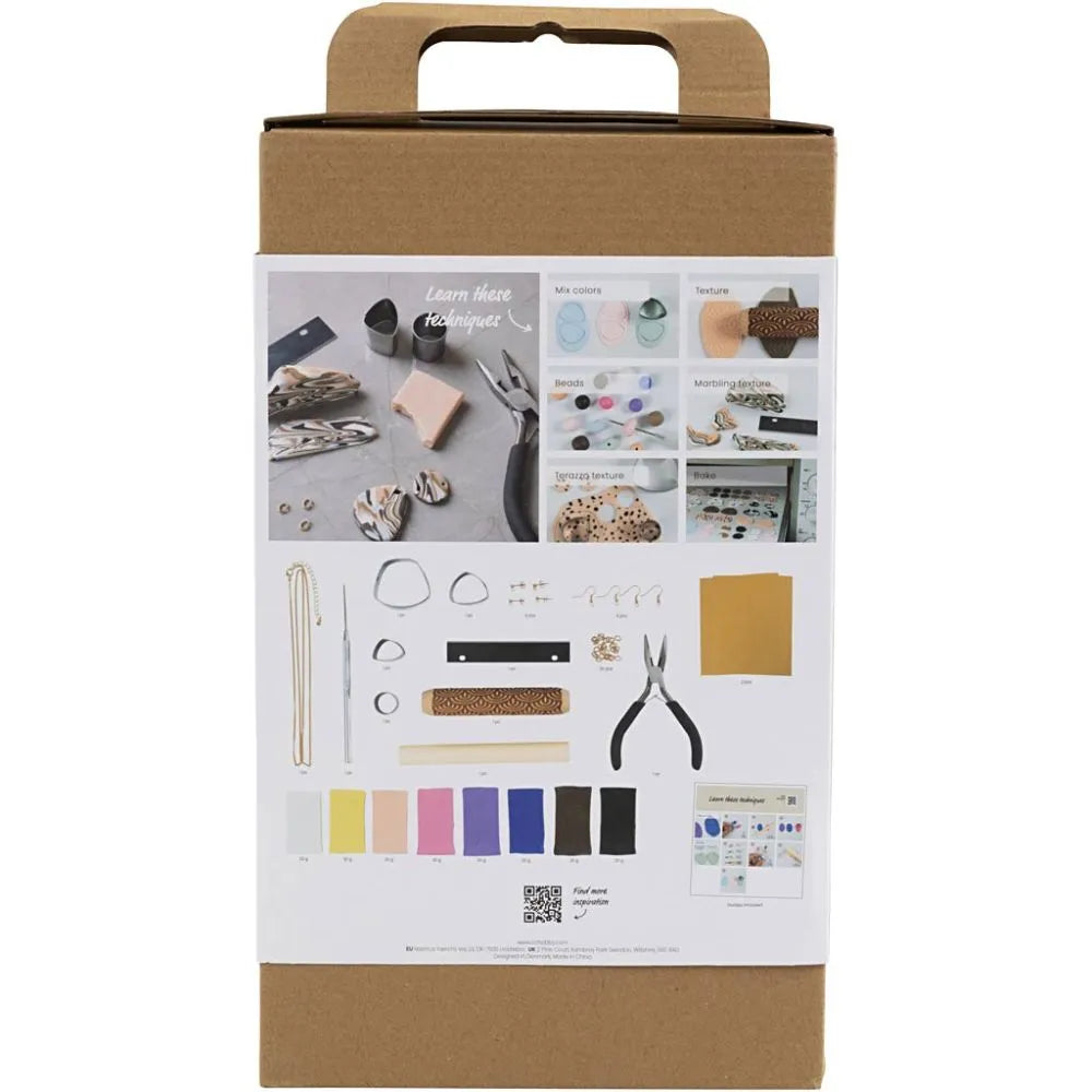 Starter Craft Kit Clay Jewellery