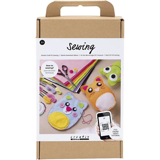 Starter Craft Kit Sewing Teddy Bears