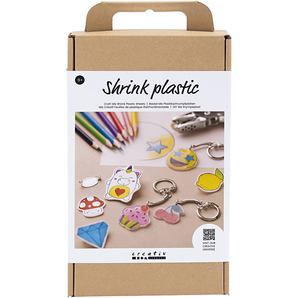 Craft Mix Shrink Plastic Sheets