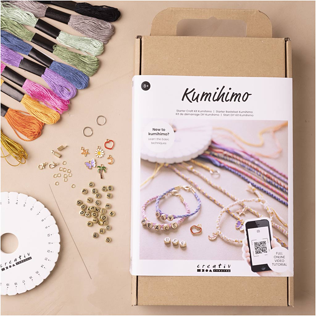 Starter Craft Kit Kumihimo