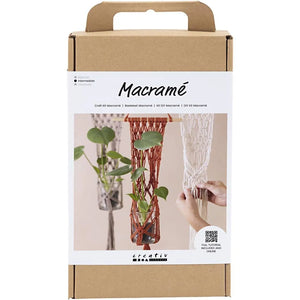 Craft Kit Macramé , Flower Hanger, 1 Pack