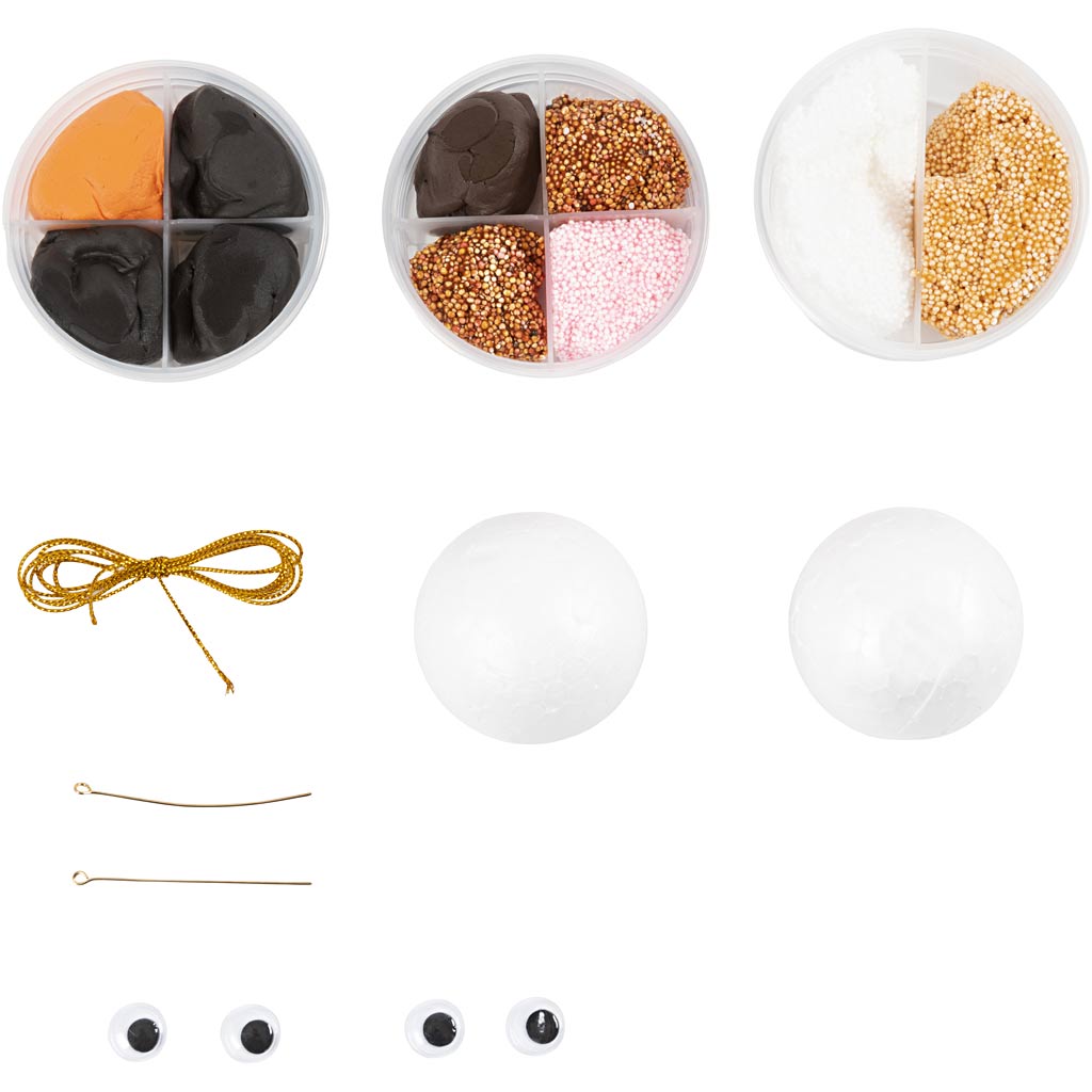 Mini Craft Kit Christmas Baubles