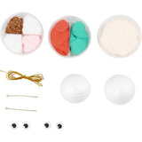 Mini Craft Kit Christmas Baubles - Red & Green Elves