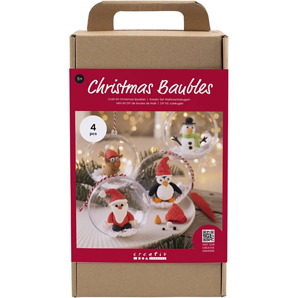 Craft Kit Modelling - Christmas Baubles