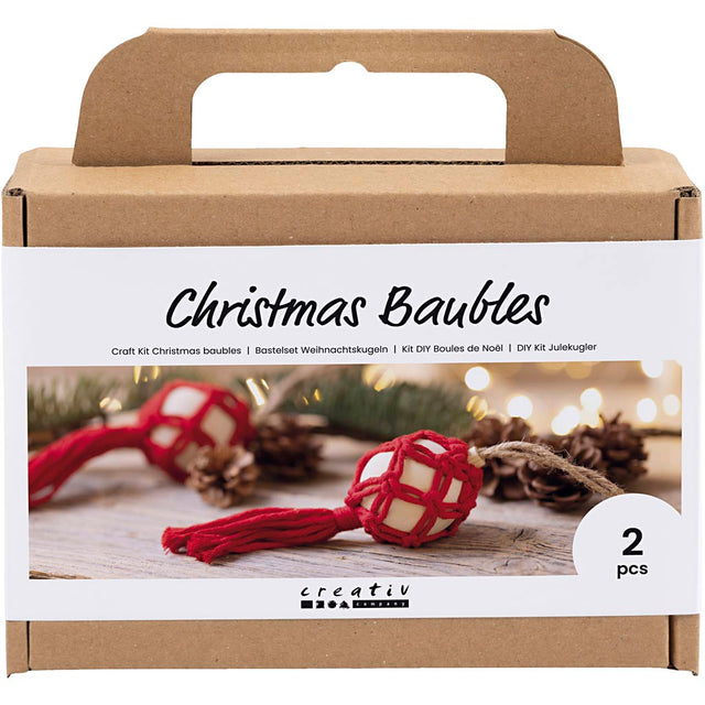 Craft Kit Christmas Baubles
