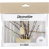 Mini Craft Kit Decoration - Eggs Pastel Colours