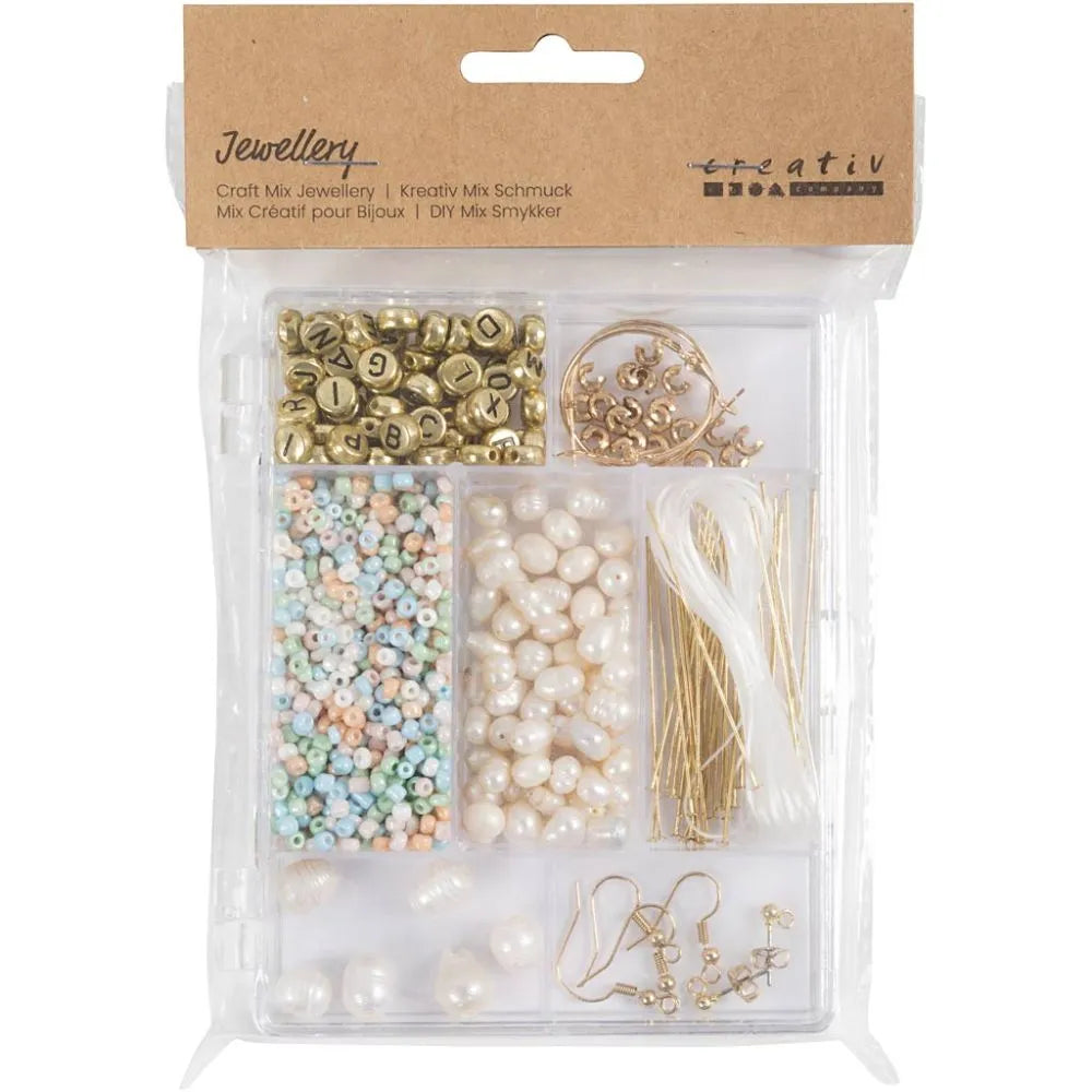Craft Mix Jewellery Mute Colour Beads Freshwater Pearl