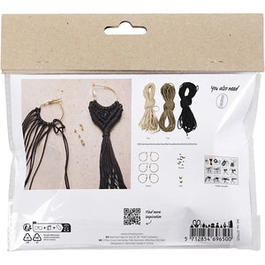 Mini Craft Kit Macramé EarringsMini Craft Kit Macramé Earrings