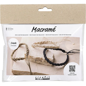 Mini Craft Kit Macramé Bracelets