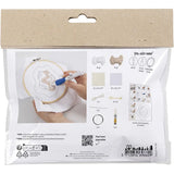 Mini Craft Kit Punch Needle Key Ring